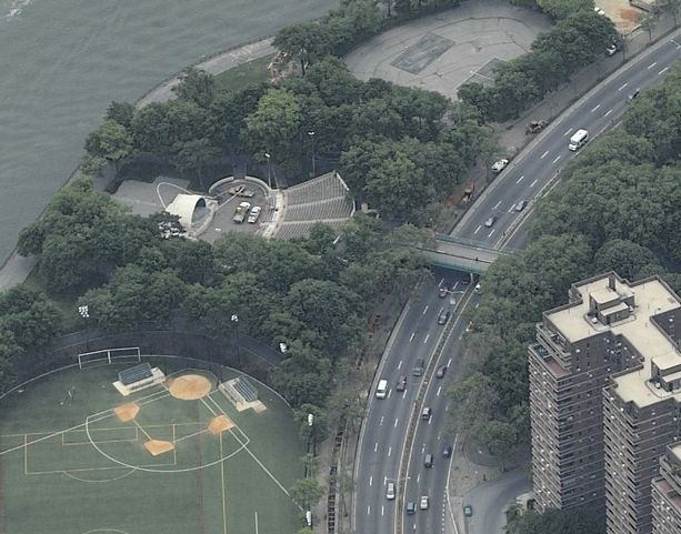 east village: corlears hook park - cherry str - jackson strr